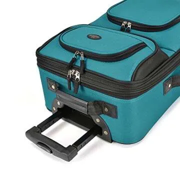 U.S. Traveler Rio 20" Lightweight Suitcase for Travel