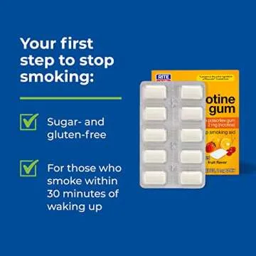 Rite Aid Nicotine Gum 2mg - 100 Sugar-Free Pieces