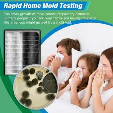 Mold Test Kit for Home - 12 Simple Detection Tests, Test HVAC System, Home Surfaces, & Indoor Air Qu...