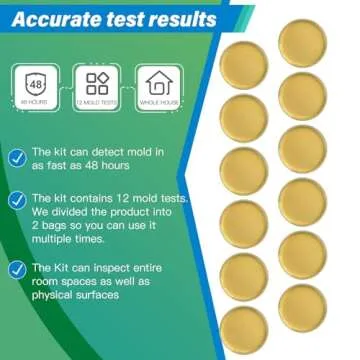 Mold Test Kit - 12 Tests for Home & Indoor Air Quality