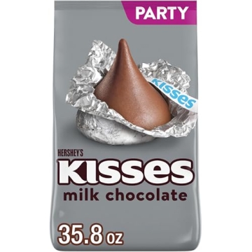 HERSHEY'S KISSES Milk Chocolate Candy Party Pack - 35.8 oz