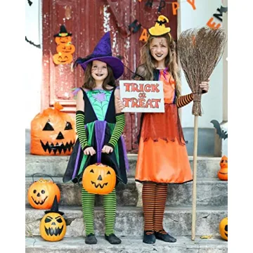 CENAST Stylish Long Fingerless Gloves & Knee High Socks Set