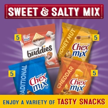 Sweet & Salty Snack Variety Pack - 20 Bags Included