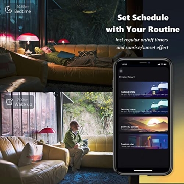 Vanance Smart Light Bulbs for Smart Home Lighting