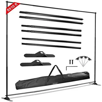 Adjustable 8 x 10 ft Banner Stand for Events Displays
