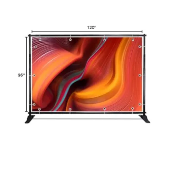 Adjustable 8 x 10 ft Banner Stand for Events Displays