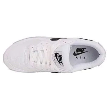 Nike Womens Air Max 90 Womens Running Casual Shoes Cq2560-101 Size 7 White/Black/White