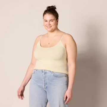 Stylish 4-Pack Slim-Fit Camisoles for Women