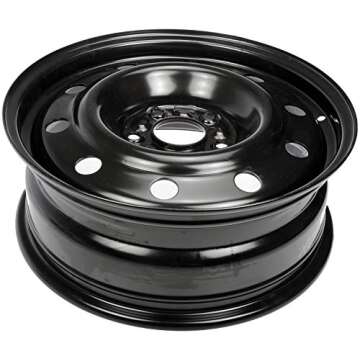 Dorman 939-243 Wheel Compatible with Select Chrysler/Dodge Models, Black
