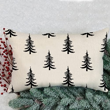 GEEORY Christmas Pillow Cover for Festive Home Decor