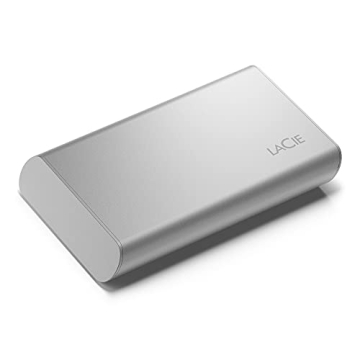 LaCie Portable SSD 2TB External Solid State Drive for Mac, PC, and iPad – High Speed USB-C
