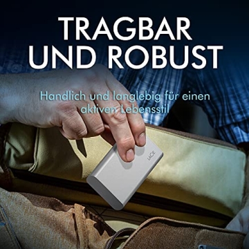 LaCie 2TB Rugged SSD Pro - USB-C High-Speed Storage