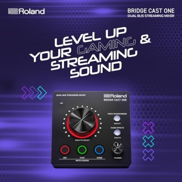 Roland BRIDGE CAST ONE Streaming Mixer for Gamers