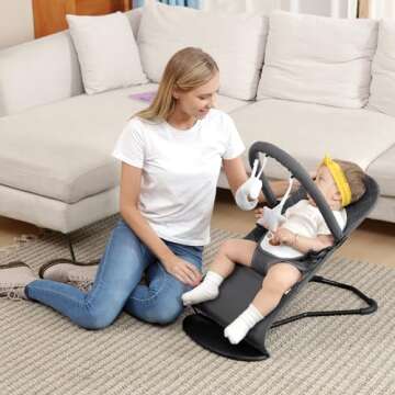 HKAI Portable Baby Bouncer – Safe & Comfortable for Infants