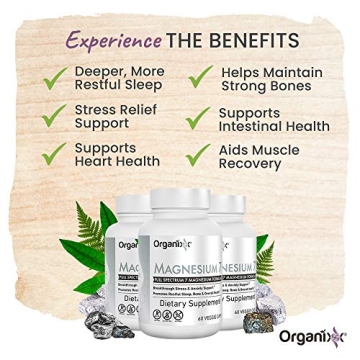 Organixx Magnesium 7 Supplement for Sleep & Muscle Health