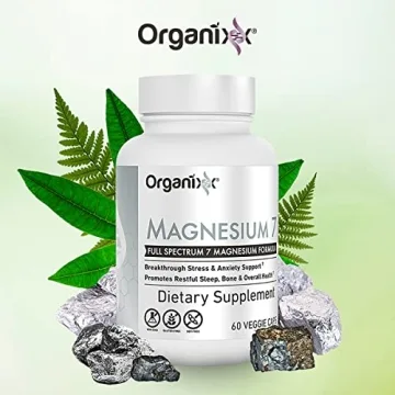 Organixx Magnesium 7 Supplement for Sleep & Muscle Health
