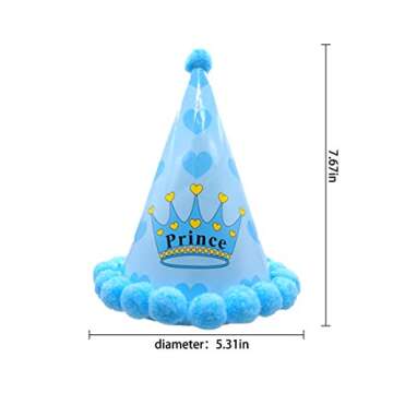 Dog Birthday Hat Pet Birthday Boy Girl Set Triangle Scarf Dog Birthday Bandana Scarfs with Cute Doggie Birthday Party Hat Great Dog Birthday Outfit and Decoration Set Perfect for Dogs Puppy