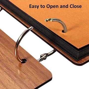 PEDLARSHOP Binder Rings 1 Inch - 100 Pack for Organizing