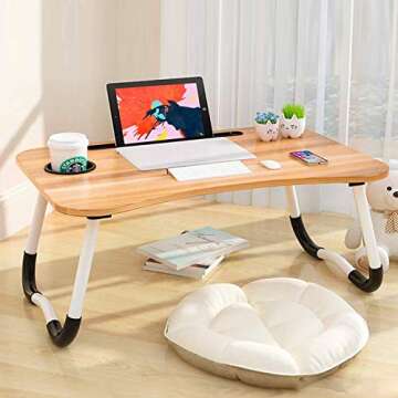 Astoryou Lap Desk - Foldable & Portable Laptop Table