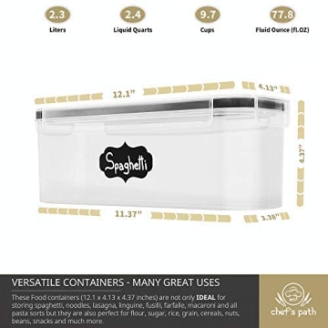 Best Airtight Food Storage Containers for Pasta