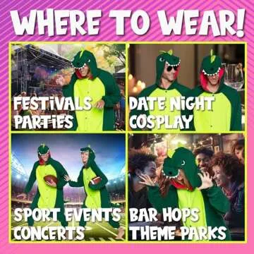 Funziez! Dinosaur Costume - Comfy Trex Pajama Onesie