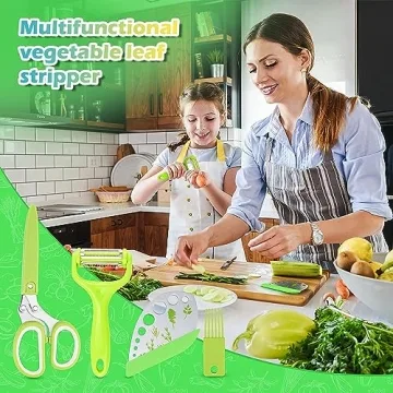 VIBIRIT Herb Scissors - Essential Kitchen Tools Set