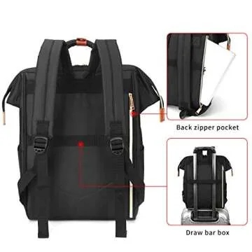 Sowaovut 15.6 Inch Laptop Backpack for Stylish Travel