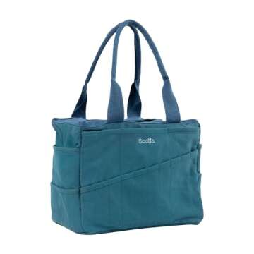 Soolla Studio Bag: Canvas Art Supply Organizer with 30 Pockets