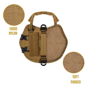 Durable Tactical Dog Harness for Small Pets | OneTigris