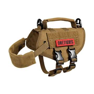 Durable Tactical Dog Harness for Small Pets | OneTigris
