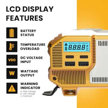 K KRIËGER 2000W Power Inverter for RVs & Camping