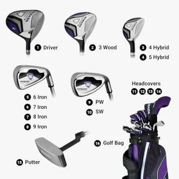 16-Piece Callaway Strata Ultimate Golf Set for Left-Handed Players