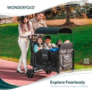 WONDERFOLD W4 Elite Stroller Wagon – Perfect for Family