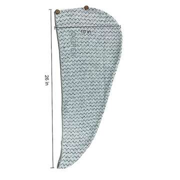 XXOPEN Anti Frizz Microfiber Hair Towel Wrap - 2 Pack