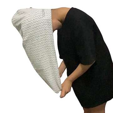 XXOPEN Anti Frizz Microfiber Hair Towel Wrap - 2 Pack