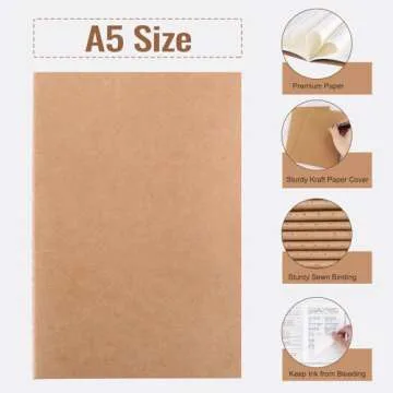 High-Quality Bulk Kraft Notebooks for All Ages