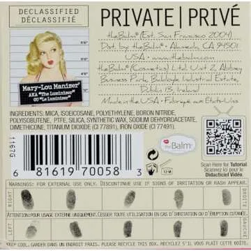 theBalm Mary-Lou Manizer Honey-Hued Luminizer 0.32 Ounce