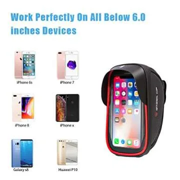 Emoly-R1 Waterproof Bicycle Phone Bag for Smartphones