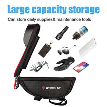 Emoly-R1 Waterproof Bicycle Phone Bag for Smartphones