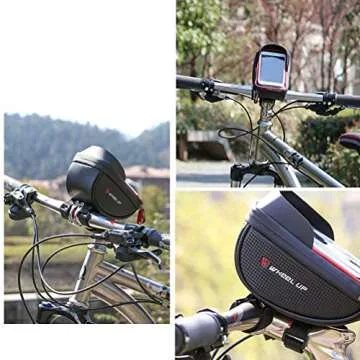 Emoly-R1 Waterproof Bicycle Phone Bag for Smartphones