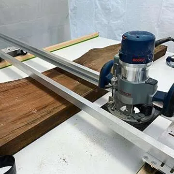 Slab Jig Router Sled for Woodworking - Levels Wood Slabs!