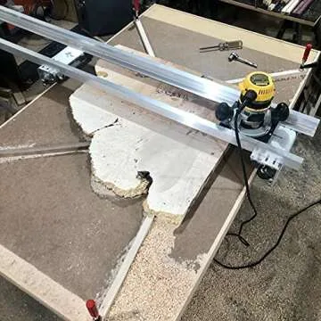 Slab Jig Router Sled for Woodworking - Levels Wood Slabs!