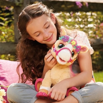 furReal Cinnamon My Stylin’ Pony Interactive Toy for Kids