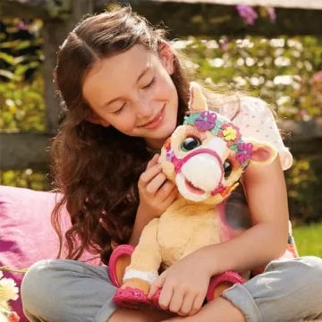 furReal Cinnamon My Stylin’ Pony Interactive Toy for Kids