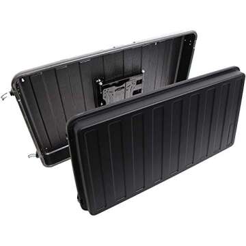 Storm Shell Outdoor TV Hard Cover Weatherproof Protection for Television - Mounts Right on The Wall - TV Wall Mounting Bracket Included … (32-44 inch), Black