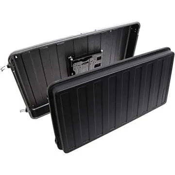 Storm Shell Outdoor TV Hard Cover Weatherproof Protection for Television - Mounts Right on The Wall - TV Wall Mounting Bracket Included … (32-44 inch), Black