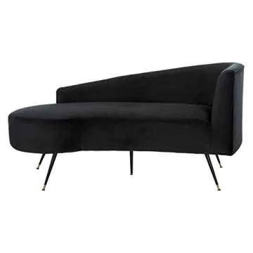 Safavieh Home Collection Evangeline Black Parisian Settee