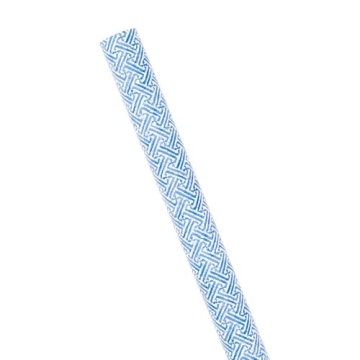 Elegant Caspari Fretwork Gift Wrapping Paper in Blue