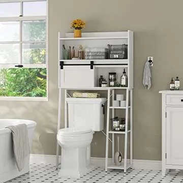 Furniouse Over-the-Toilet Bathroom Storage Cabinet
