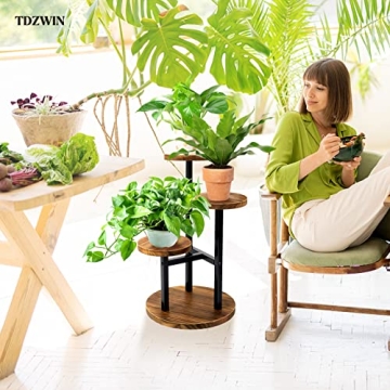 Stylish 3 Tier Indoor Plant Stand for Home Decor